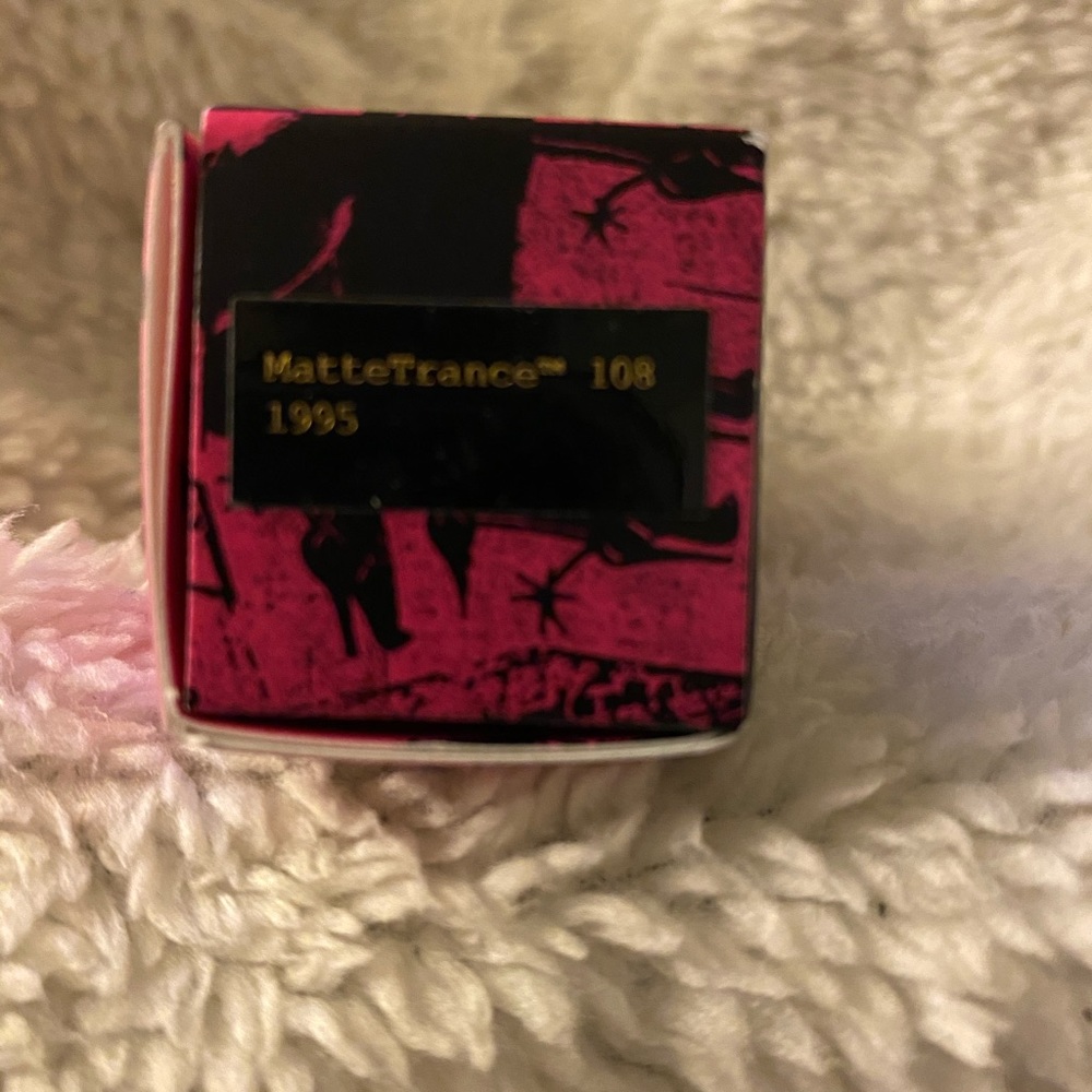 Pat McGrath’s MatteTrance lipstick, 1995